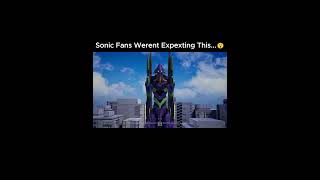 Sonic fans weren't expecting this. ⚡🦔 #ad #sonicthehedgehog #viral #sega @SonictheHedgehog