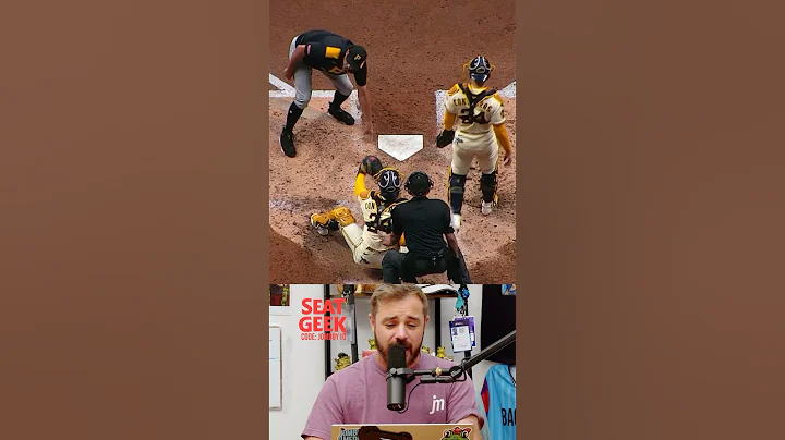 Umpire learns how he messed up when Pirates manager Don Kelly shows him, a breakdown #baseball #mlb