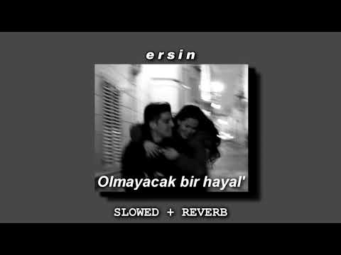 Cem Özkan - Olmayacak bir hayal // slowed + reverb