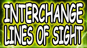 MW3 Lines of Sight - Interchange (Modern Warfare 3)