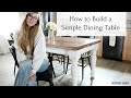 How to Build a Simple DIY Dining Table With Laminated Walnut Top