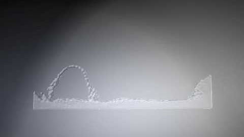 Liquid Simulation using Maya Nucleus (nDynamic) technology.