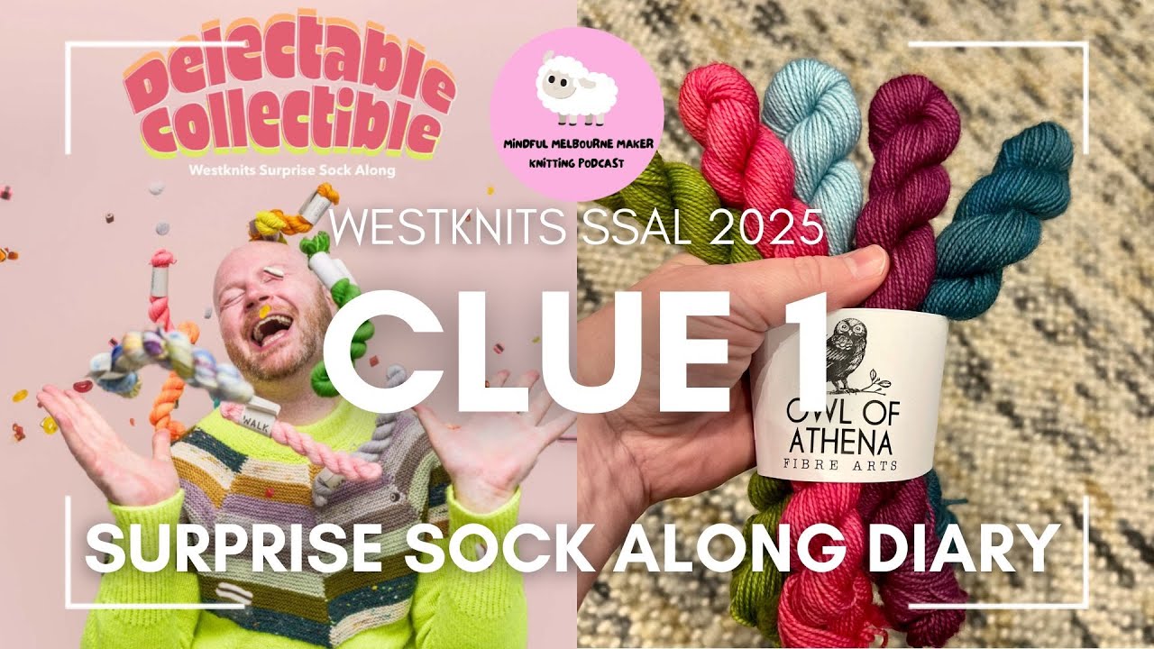 SSAL Diary | Clue 1 Westknits Surprise Sock Along 2025 | Casting