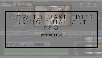 How to make Vine edits using Final Cut Pro