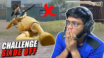 Slide Off Challenge With Crazy Fast Enemy 🔥 | Room Match 1v1 M24 Only TDM | PUBG MOBILE