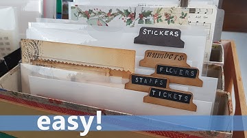 ephemera file folder system