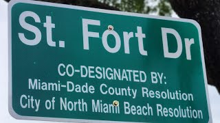St Fort Funeral Home Street Naming Ceremony