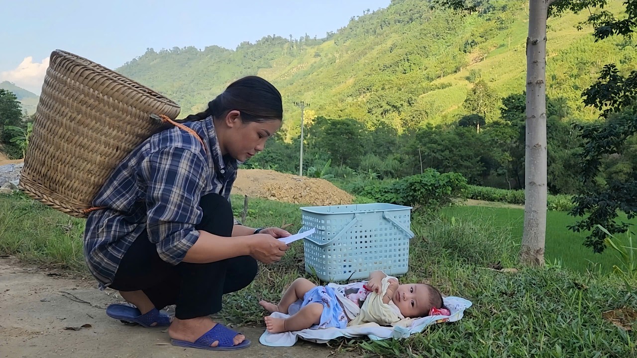 Бедная мать-одиночка спасает 4-месячную девочку в глухом лесу