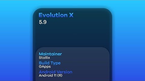 Evolution X 5.9 Official Android 11 Review on Mi A1