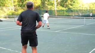 Playing with Two Up at the Net by Greg Moran