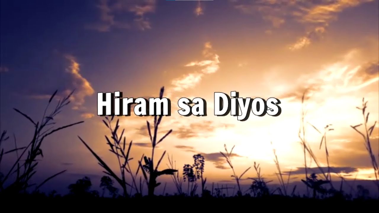 Hiram Sa Diyos SINO AKO   Karaoke Version