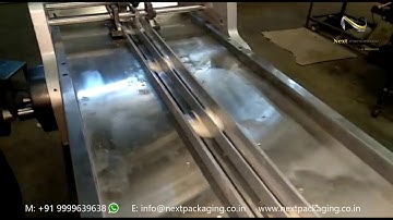 Ice cream lids Inkjet Coder and dispenser | Speed 200 lids per min | Automatic Inkjet  conveyor