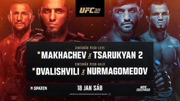 UFC 311: Makhachev x Tsarukyan 2 | January 18 | UFC Fight Pass