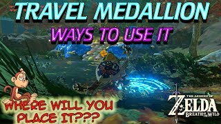 Zelda Breath of the Wild - Travel Medallion Ways to Use It screenshot 3