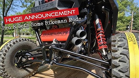 The Pro R gets some Bikeman Performance upgrades. BIG NEWS.Polaris Pro R Exhaust #bikemanperformance