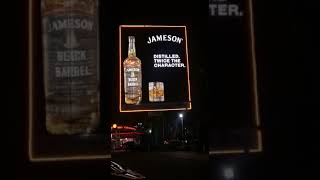 Innovative outdoor advertising solutions - JAMESON