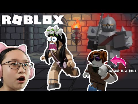 Escape the Castle Fortress Obby - I was TROLLED!!! - Can I BEAT the Obby???