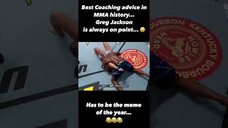 Greg Jackson is always on point… 😆
