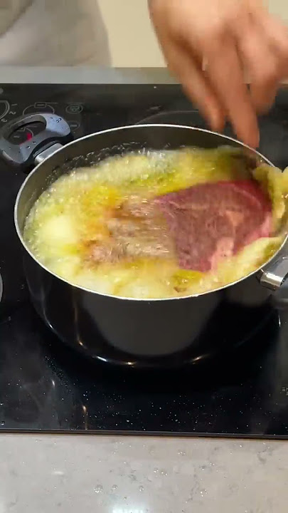 Steak cooked in butter! @thatdudecancook