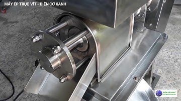 MÁY ÉP CHẬM dùng vắt nước cốt dừa, nước khóm, lá dứa, củ gừng,...ĐIỆN CƠ XANH 0984467870