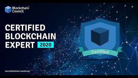 Introduction to Certified Blockchain Expert | Blockchain Council