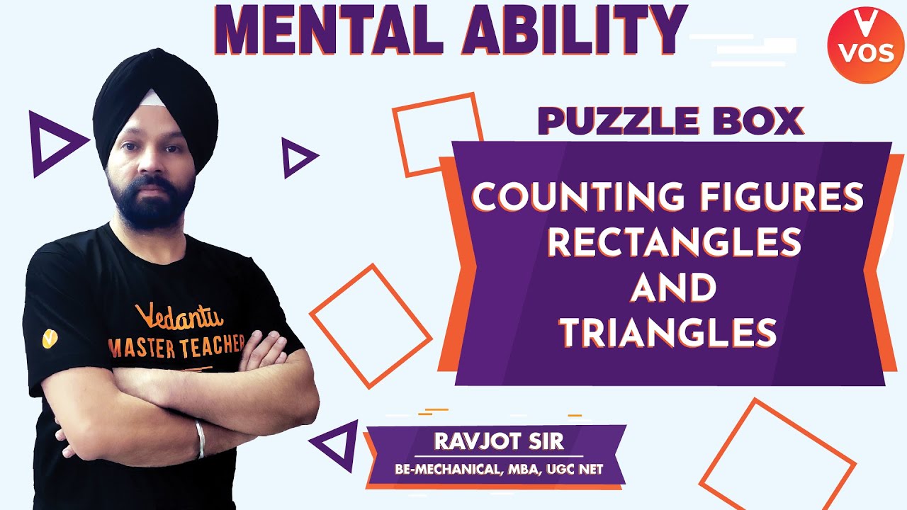 Mental Ability L- 10 | Counting Rectangles and Triangles | Puzzle Box ...