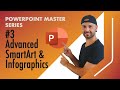 🎯 Advanced SmartArt & Infographics in PowerPoint (Design That Speaks!) | Master Series Ep.3