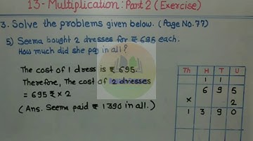 Multiplication Part-2|Class:4th|Date:15/2/21