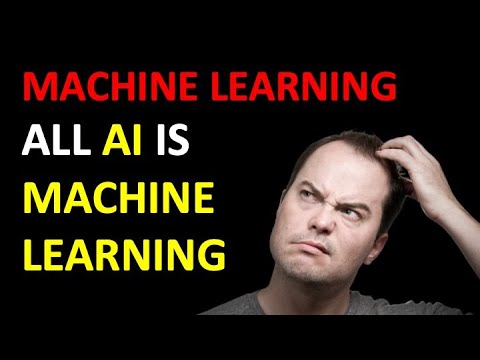 All Artificial Intelligence in the Real-World is Machine Learning