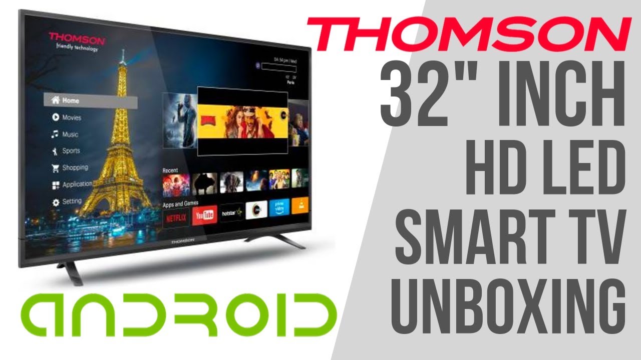 Thomson B9 32 inch HD Ready Smart TV 32M3277 PRO Unboxing And Testing | Best Budget Smart - YouTube