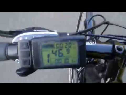 Testfahrt mit meinem schnellen eBike 45 km/h
