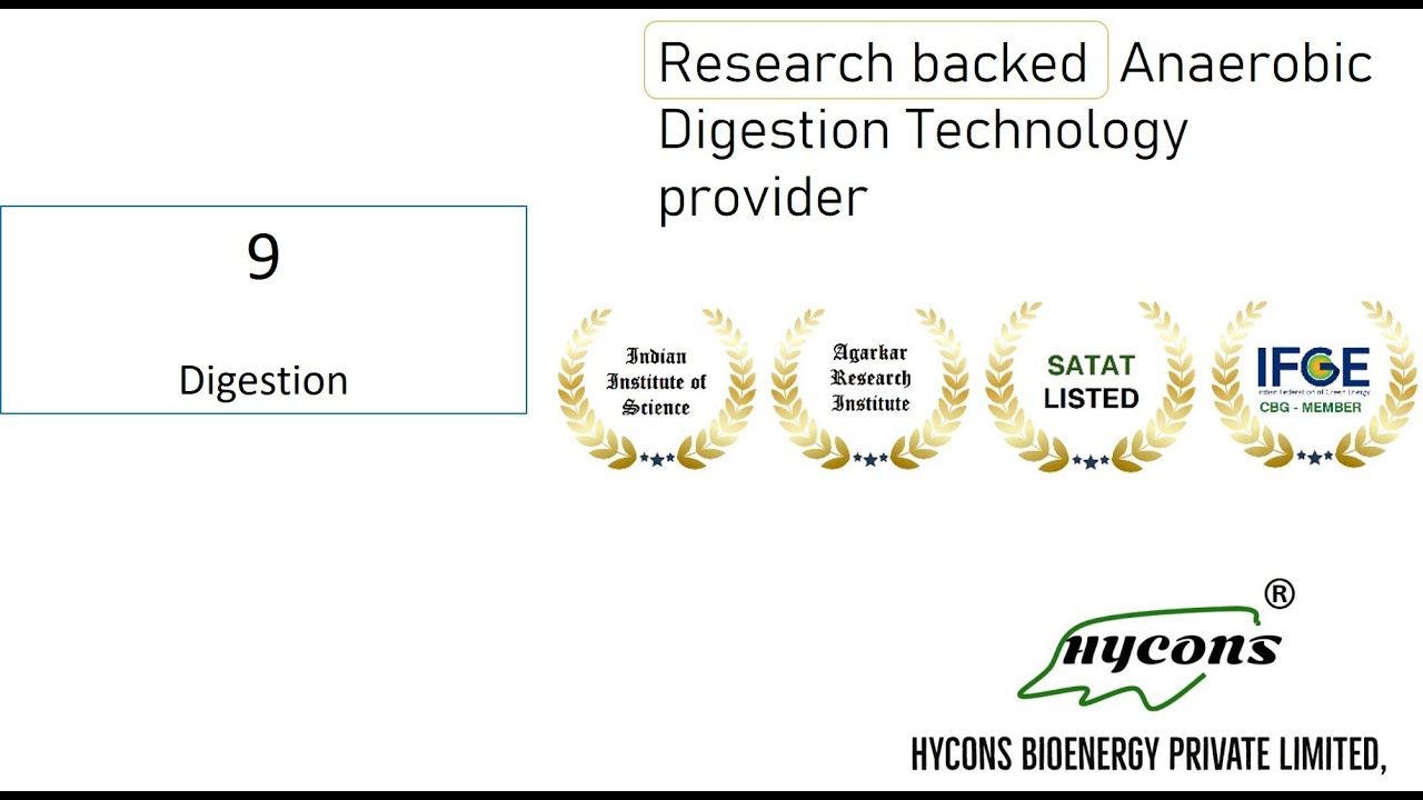 CBG Chapter 9 - Science behind Bio Digestion (Anerobic Digestion ...