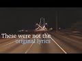 Misheard Lyrics - Car Seat Headrest (Unofficial Lyric Video)
