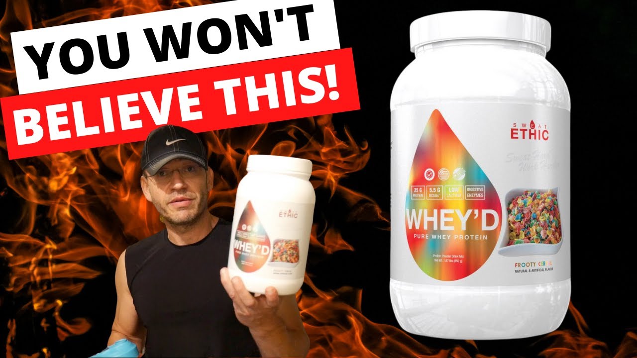 This is UNREAL... 😱 Sweat Ethic Protein Review [Fruity Cereal Whey'd