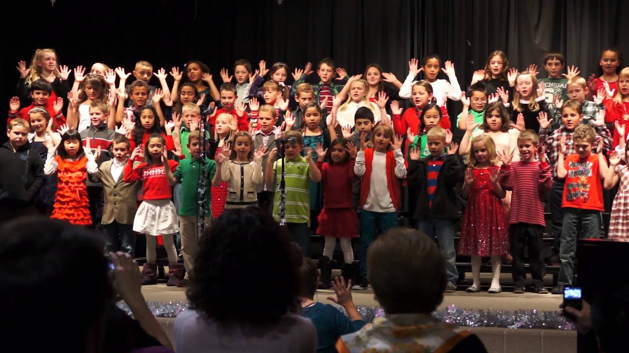 Song 6 Do you Know Blitzen? Blue Heron Elementary Holiday