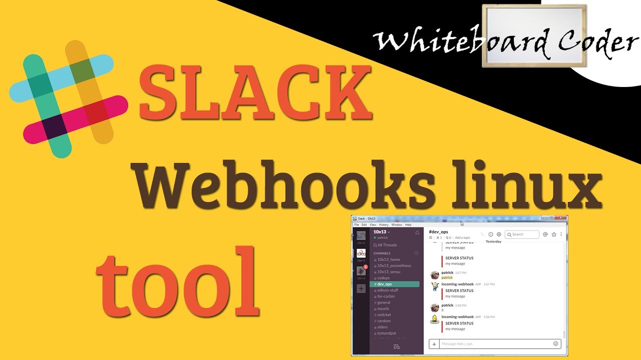 Update Slack Webhooks linux tool