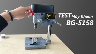 REVIEW và TEST máy khoan BG5158 - Có đáng giá 1Tr550k không?