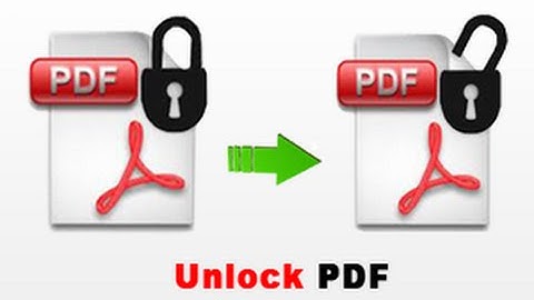 How to Remove Security for PDF files