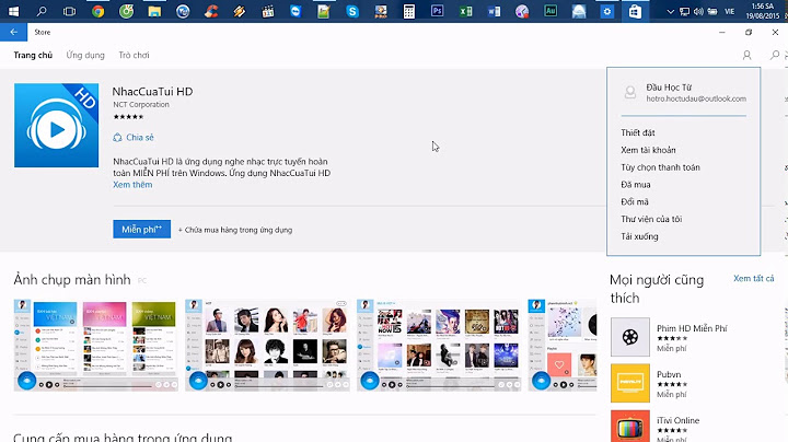 Hướng dẫn tải lại app store trên pc win 10