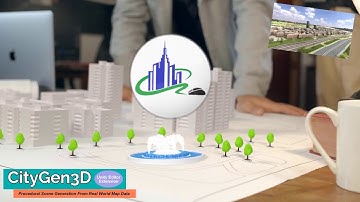 CityGen3D - Procedural Unity Scene Generation From Real World Map Data