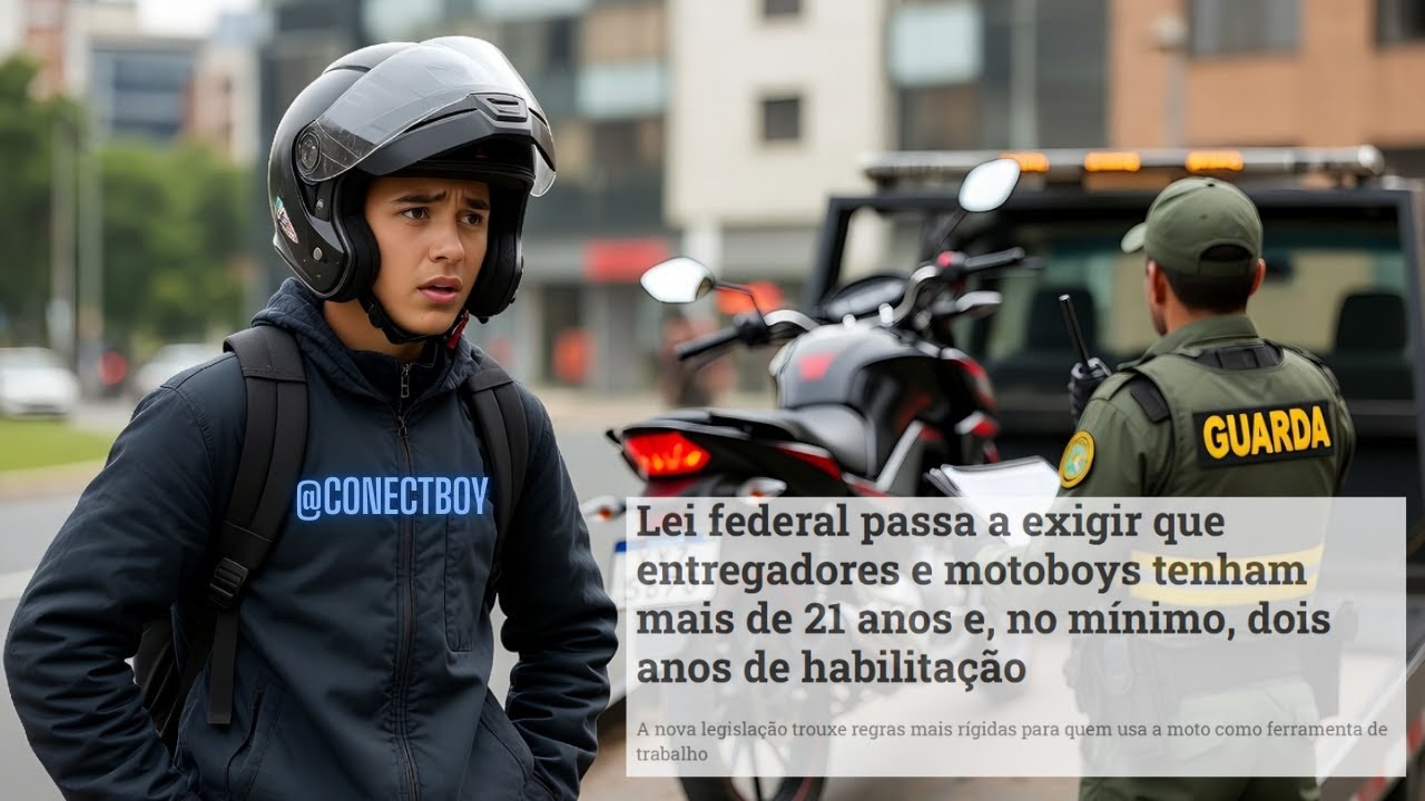O NOVO CURSO PARA MOTOBOY NÃO VAI FUNCIONAR! (LEI 12009/09)