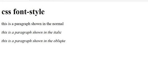 Css font-style lesson:14(part-3)