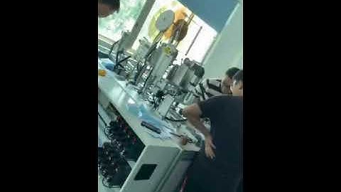 Fully auto high speed inner earloop mask machine