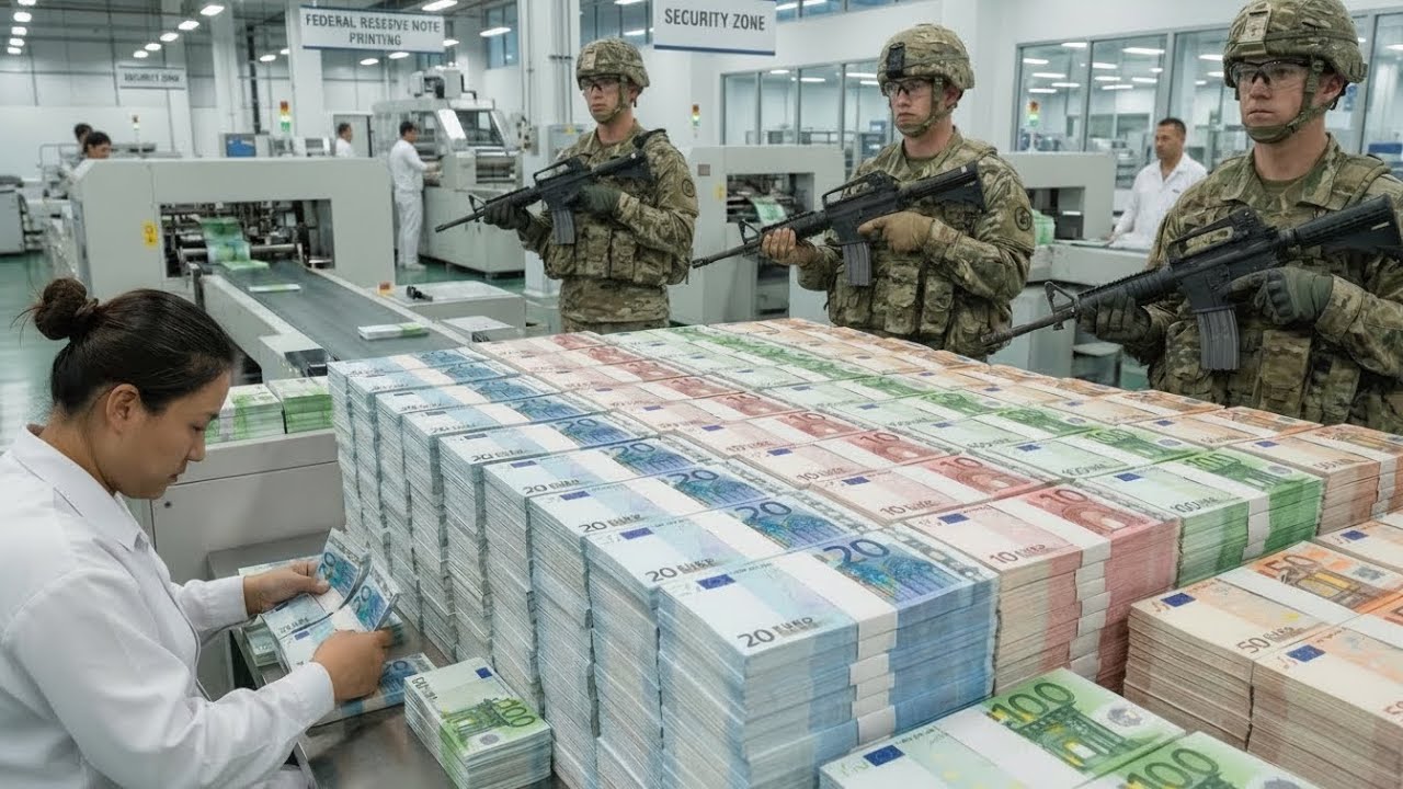 Inside Europe’s Money Factory: The Complete Euro Banknote Production Process (A–Z)
