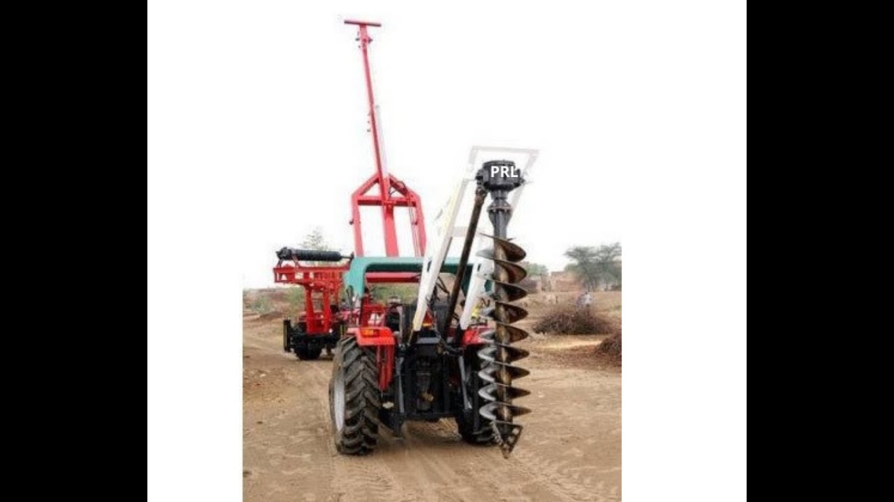 PTPR-Pole Hole Drill Rig | Pole Hole Drilling Rigs || Rotary Drilling Rigs|| PRL