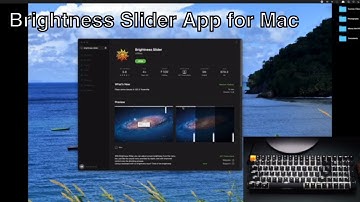 Brightness Slider App for Mac
