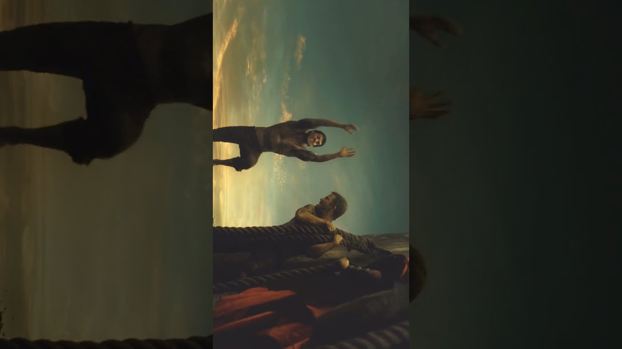 Immortals Poseidon Causes Tsunami Shorts