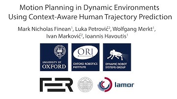 Motion Planning in Dynamic Environments Using Context-Aware Human Trajectory Prediction