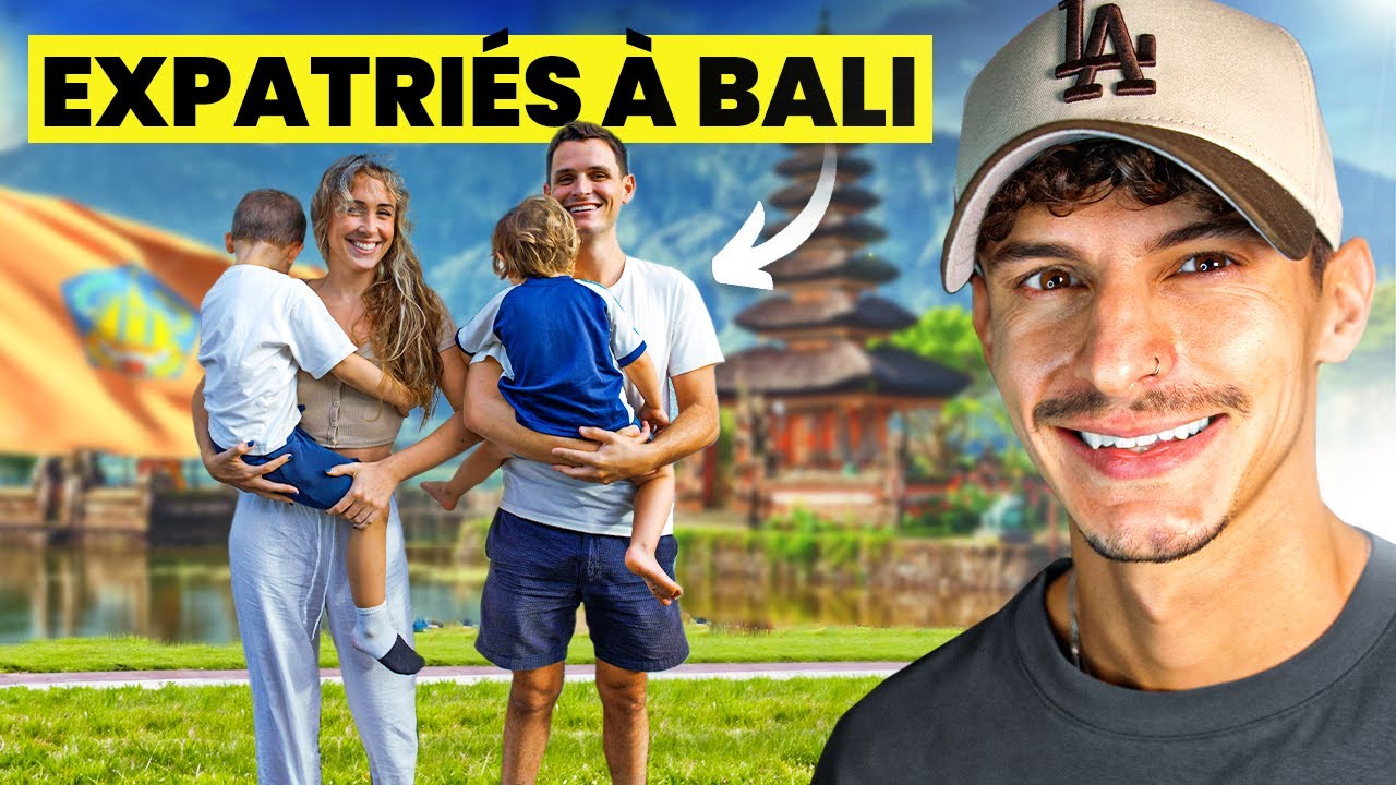 Ils ont QUITTÉ la FRANCE pour s’installer à BALI en famille