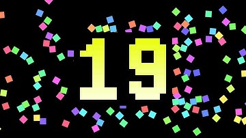 19 Seconds Pixels Explode Timer